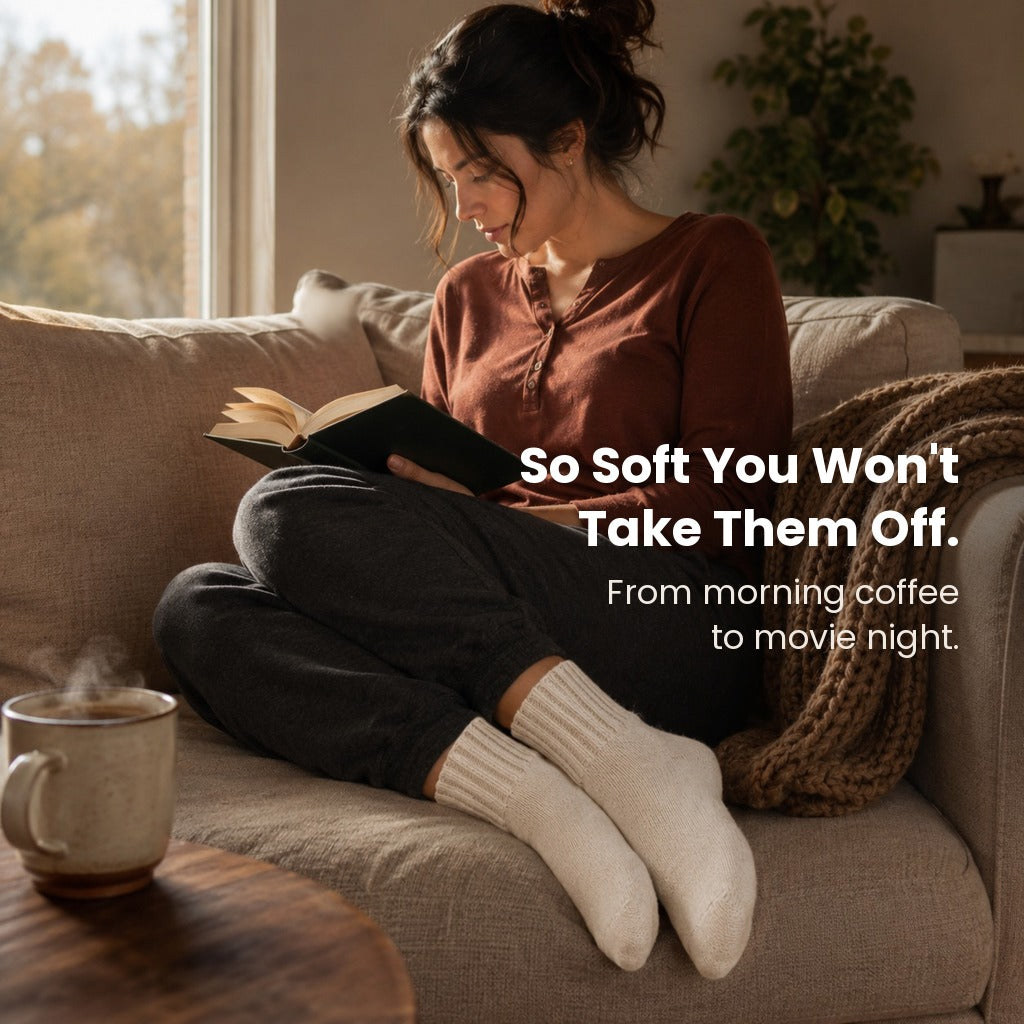 So soft - cozy evening on the couch