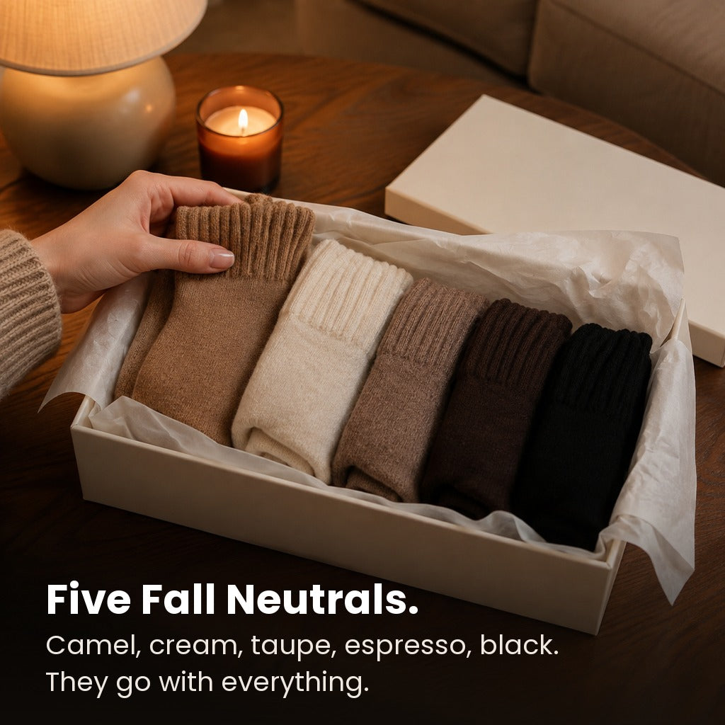 Five fall neutrals - gift box