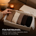 Five fall neutrals - gift box